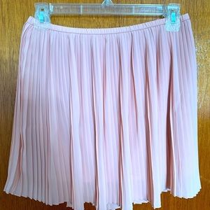 Pleated Pink Skirt